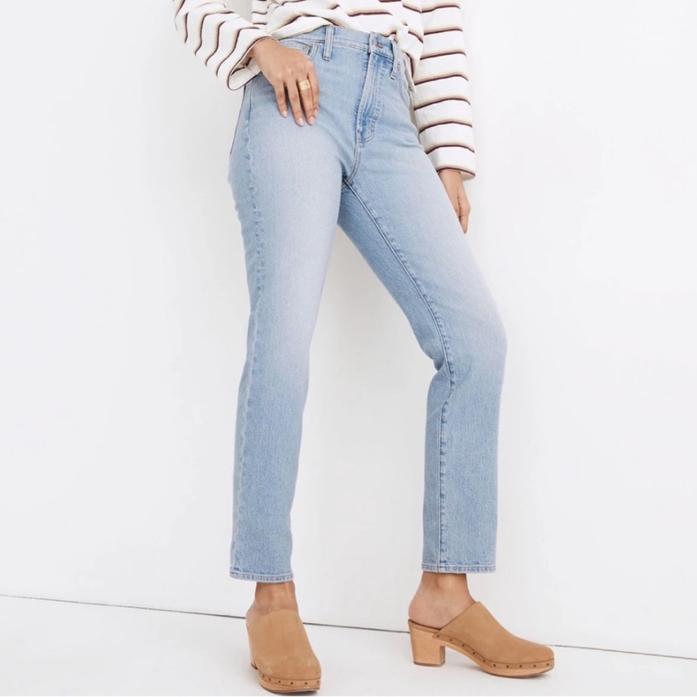 Madewell The Petite Perfect Vintage Jean in Fiore Wash High Rise 2021-25P